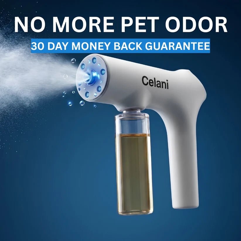 Blue Light Enzyme Mister Kit for Eliminating Any Odor - Celani